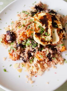 Recipe – Roast Beetroot and Carrot Quinoa Salad With Grilled Halloumi