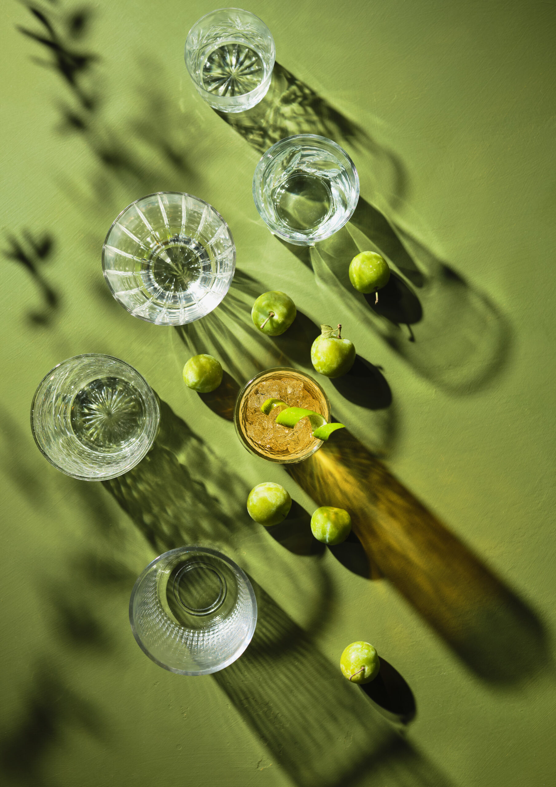Greengage Cocktail Photography